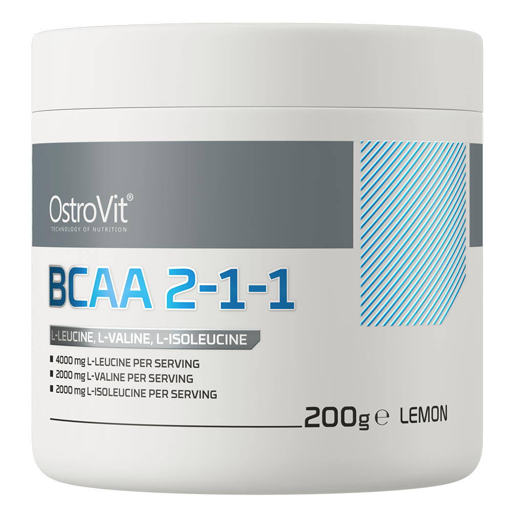 OstroVit BCAA 2:1:1 200 g - lemon