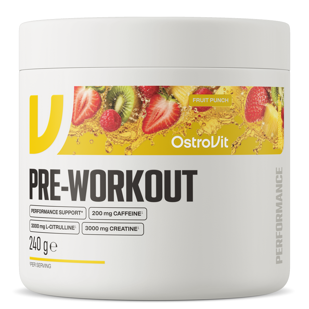 OstroVit Pre-Workout 240 g – puuviljapunš