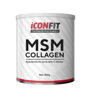 ICONFIT MSM Collagen + Vitamiin C (Liigestele, 300g-800g)