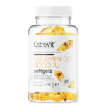 Vitamiin D3 4000 IU - 120 kapslit - OstroVit