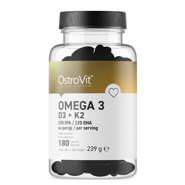Omega 3 D3+K2 - OstroVit - Image 2