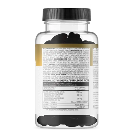 Omega 3 D3+K2 - OstroVit - Image 3