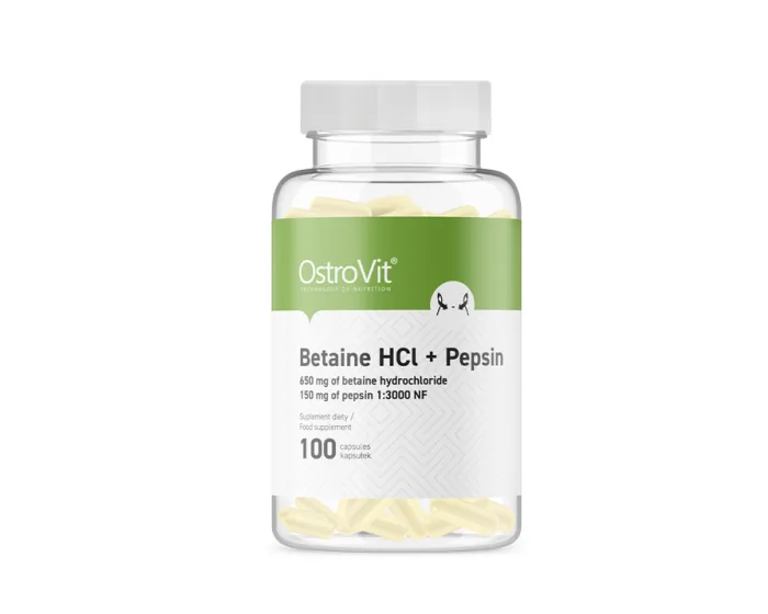 OstroVit Betaine HCl + Pepsin 100 tablets