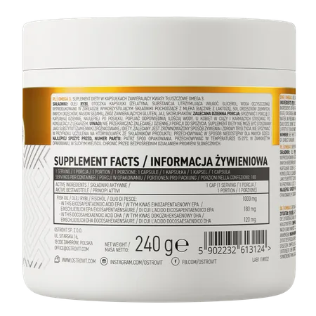 Omega 3 -180 capsules - Image 2