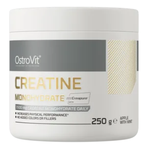 Creatine Monohydrate Creapure 250G - apple with mint