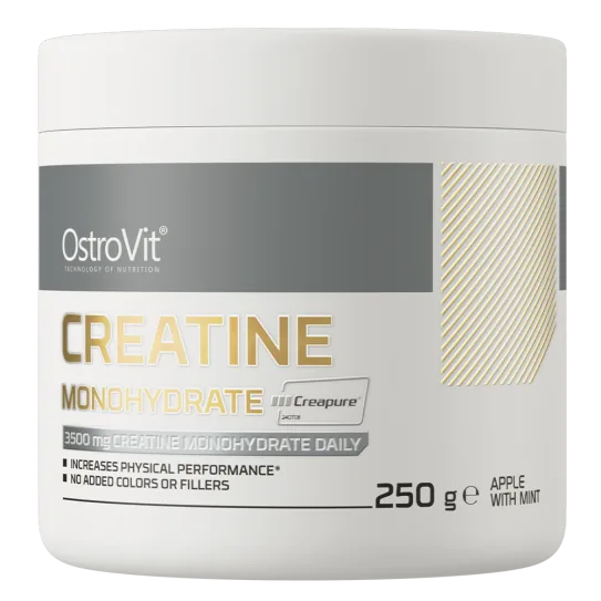 Creatine Monohydrate Creapure 250G - apple with mint