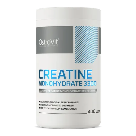 Creatine Monohydrate 3300 mg - 400 capsules
