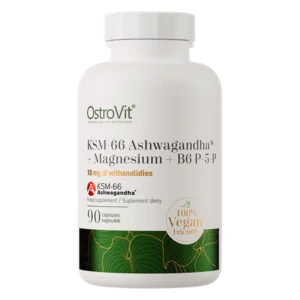 OstroVit KSM-66 Ashwagandha® + Magnesium + B6 P-5-P - 90 kapslit