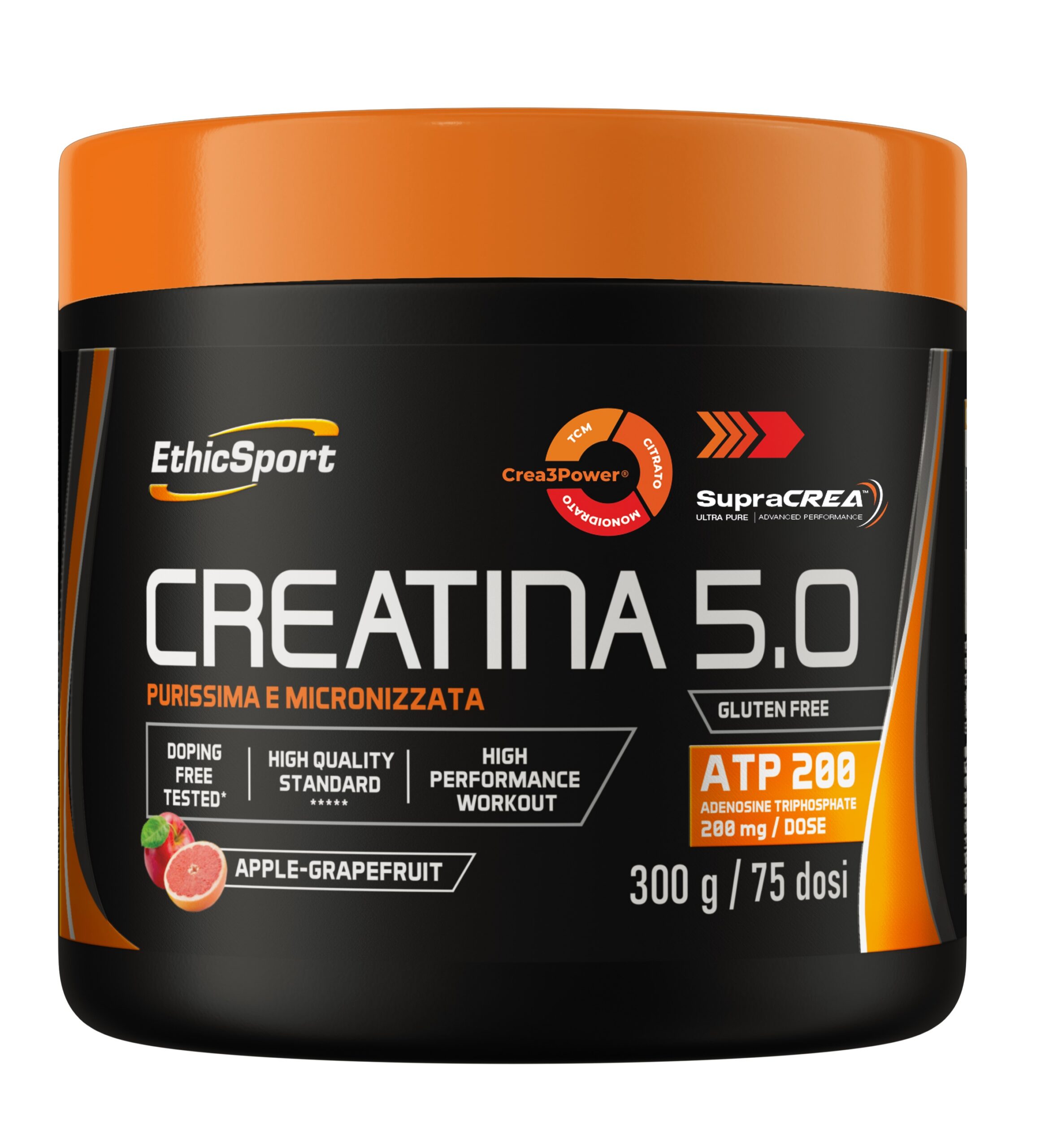 EthicSport kreatiin 300G - apple & grapefruit