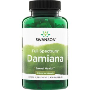 Täisspektriga Damiana 510 mg