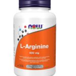NOW L-arginiin 500mg 100 kapslit.