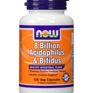 8 miljardit atsidofiiluse ja bifidoosi taimsed kapslid