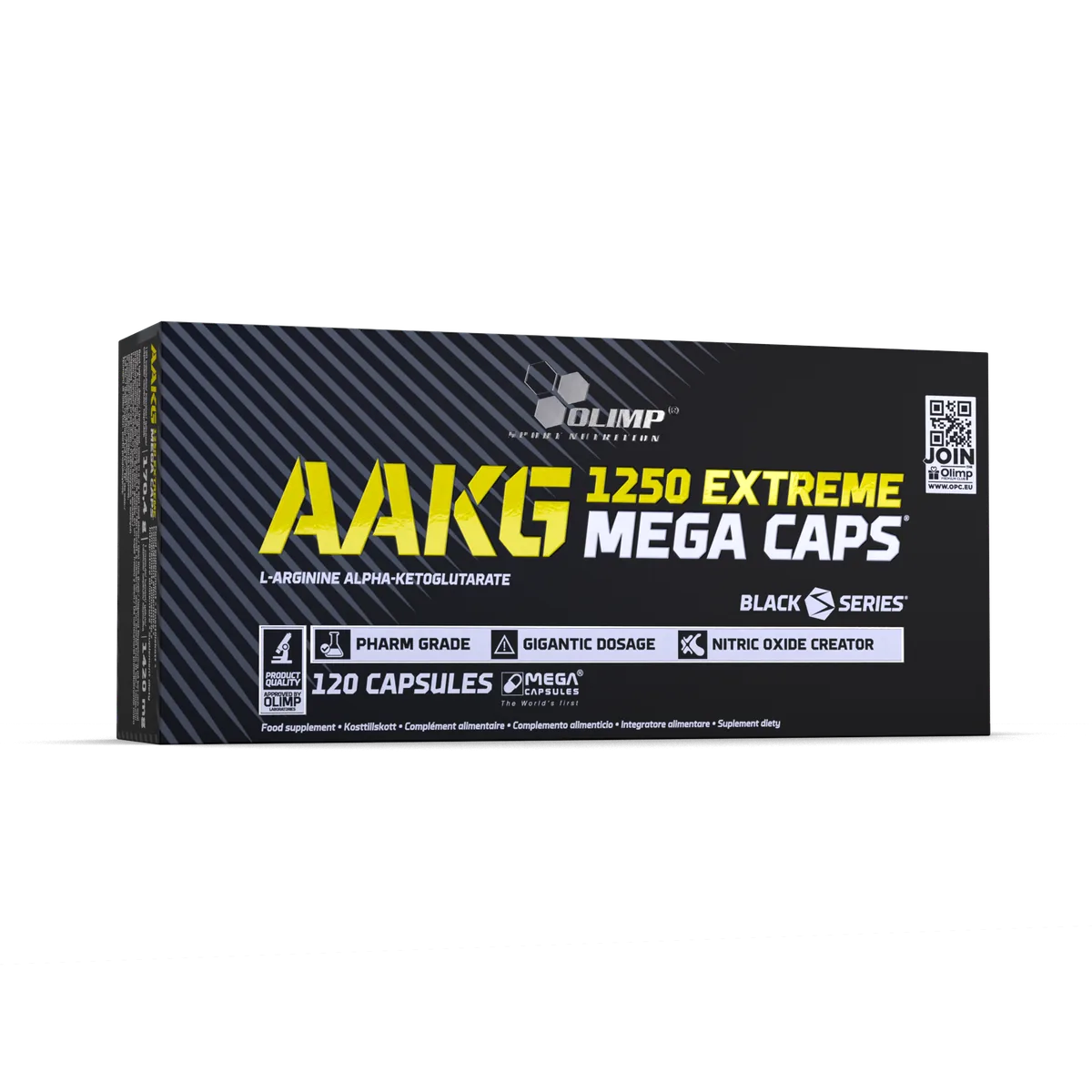 Olimp AAKG 1250 120 capsules.