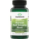 Swanson punane Korea ženšenni juur 400 mg 90 kapslit.