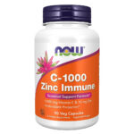NOW C-100 Zinc Immune 90 kapslit.