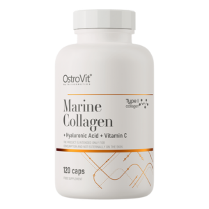 OstroVit Marine Collagen + Hyaluronic Acid + Vitamin C 120 kapslit
