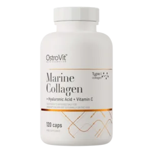 OstroVit Marine Collagen + Hyaluronic Acid + Vitamin C 120 kapslit