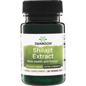 Swanson Shilajit Extract Extra Strength 100 mg