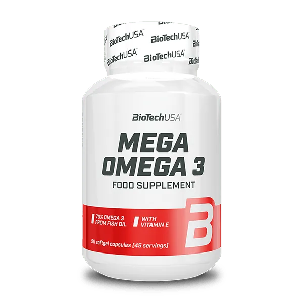 BioTechUSA Mega Omega 3 90 capsules