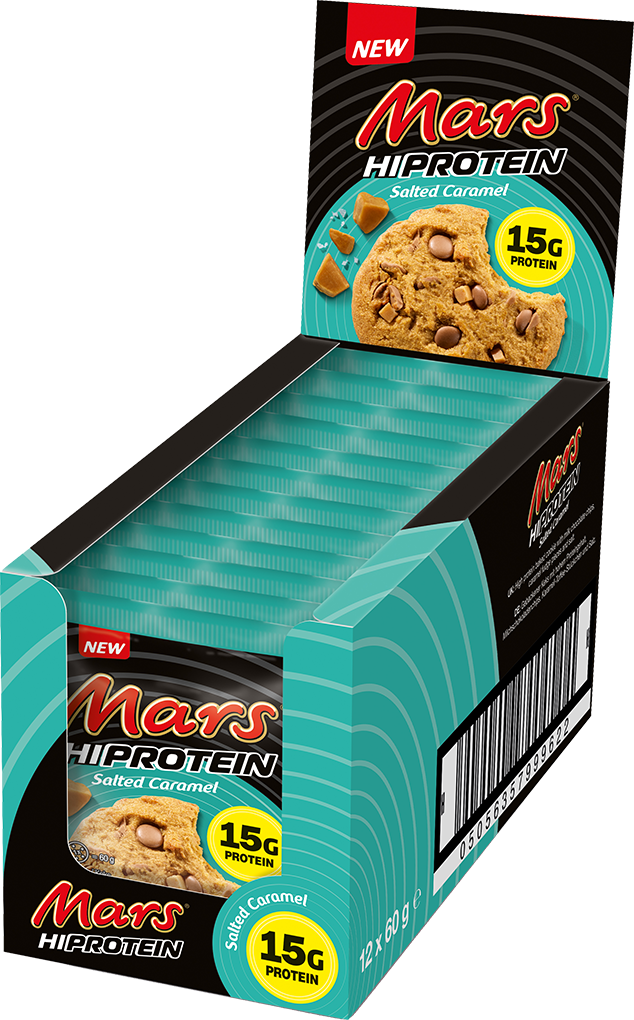 Mars HiProtein Cookie - 12 x 60 g - Salted Caramel