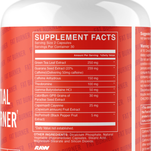 RAW Essential Fat Burner - 60 caps