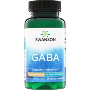 Swanson GABA Maximum Strength 750 mg