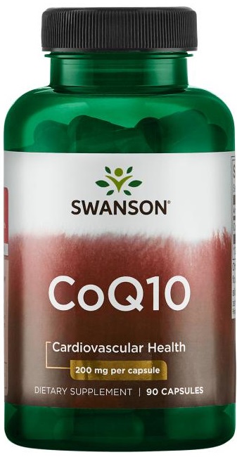 Swanson CoQ10 200 mg (90 kapslit)