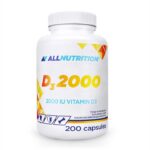 Allnutrition Vit D3 2000 IU (200 kapslit)