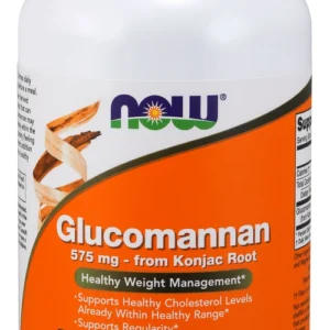 NOW Foods Glucomannan from Konjac Root 575 mg – 180 capsules