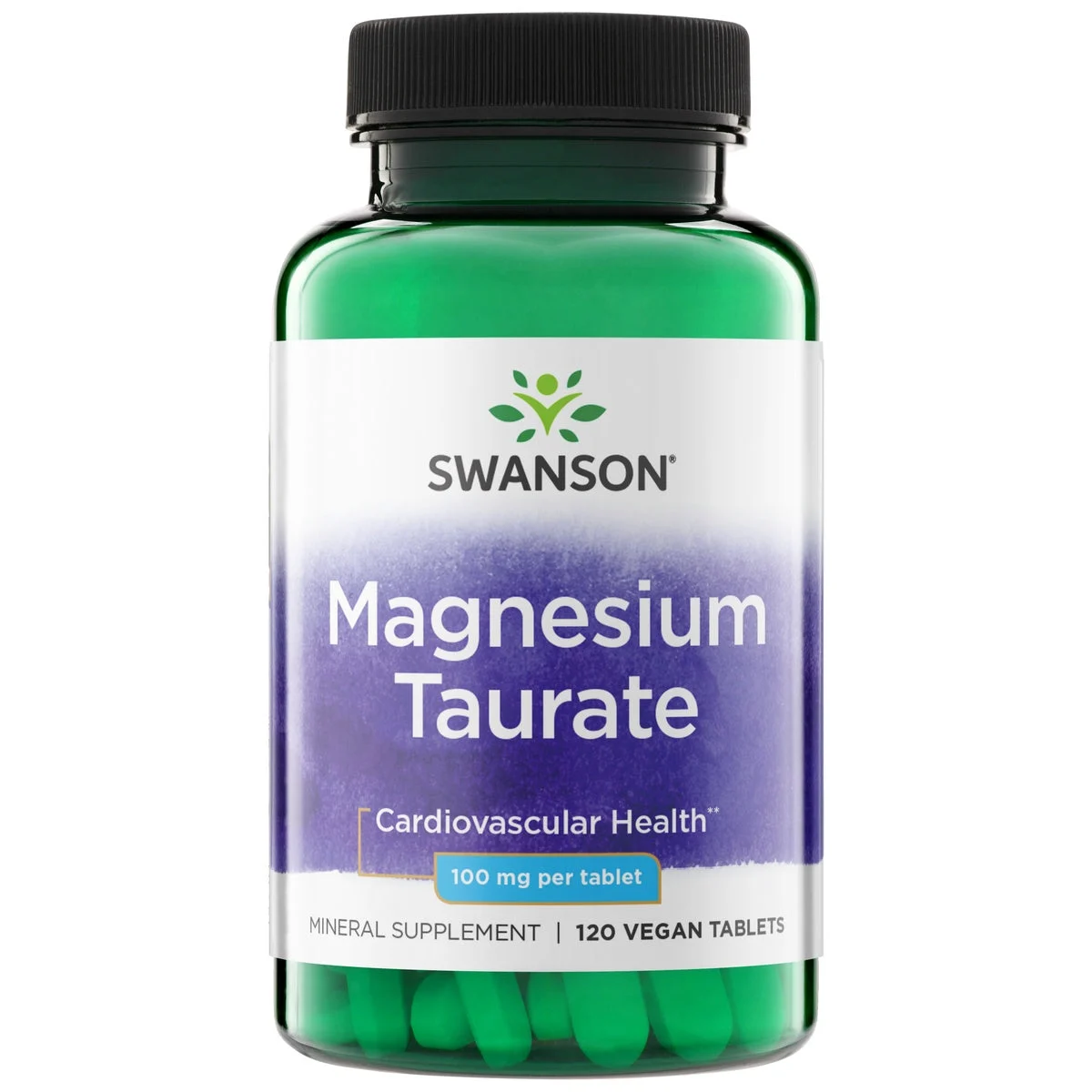 Swanson Magnesium Taurate 100 mg – 120 tabletti